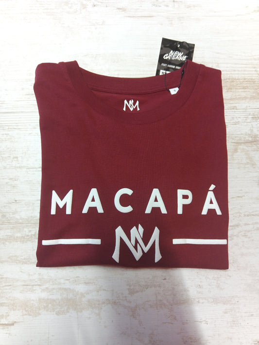 T-shirt Macapa (burgundy red)