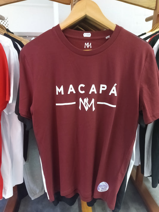 T-shirt Macapa (burgundy red)